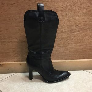 BCBG Black heeled boots